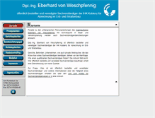 Tablet Screenshot of evw-sachv.de